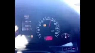 Разгон в пол Ауди А8 2001 год 3,3 дизель  110 - 130 км/час.The floor acceleration in the Audi A8