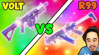 Which is better: R99 vs Volt - FINAL VERDICT!! (Season 7 - Apex Legends)