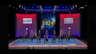 Top Gun Double O Semis Cheer Worlds 2024