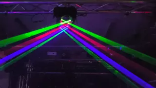 Moving Laser Spider RGB