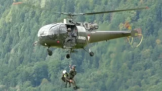 Austrian Air Force Alouette III SAR Search and Rescue | 50 years Alouette Airfest LOXA