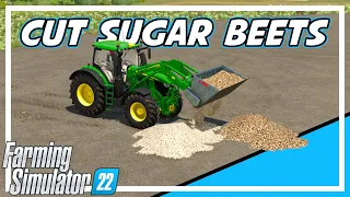 FS22 How To Cut Sugar Beets | Farming Simulator 22