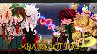 (MHA)🧊🔥My Hero Academia react to Demon Slayer ||Kambaboko squad|| part 1/? •MHA react•//GACHA CLUB
