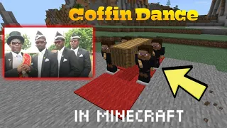 Minecraft Tutorial: How To Make A Working Coffin Dance Meme (Very Easy) | arshgamerchannel