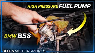 How to install a Dorch Stage 2 High Pressure Fuel Pump on a B58 BMW (F30 340)