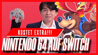 Nintendo 64 Spiele auf der Switch mit Extra Kosten - WTF Nintendo!!!