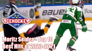 Moritz Seider's top 10 Hits of the 2020-21 Season