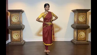 Swalla Jathi Mix  - IndianRaga I Classical Dance Cover I Nivedha Ramalingam