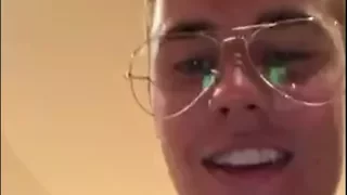 Justin Bieber Live on Instagram (May, 16)