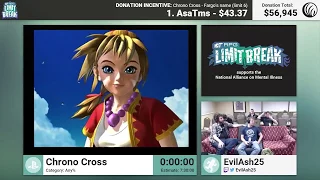 Chrono Cross - Good Ending Speedrun with SpikeVegeta- RPG Limit Break Marathon 2016