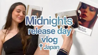 MIDNIGHTS RELEASE DAY IN JAPAN || vlog & thoughts on midnights || alecksis victoria