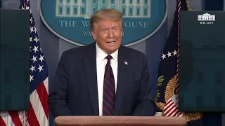 07/21/20: President Trump Holds a News Conference