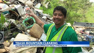 City crews working to dismantle so-called ‘trash mountain’ in Waipahu