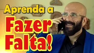 APRENDA A FAZER FALTA! | Marcos Lacerda