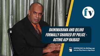 Bainimarama and Qiliho formally charged by police | 09/03/2023