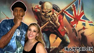 FIRST TIME HEARING Iron Maiden - The Trooper (En Vivo!) REACTION