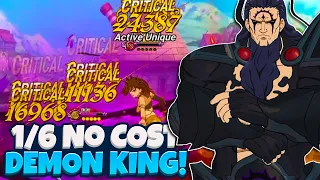 1/6 Ult No Paid Costumes Demon King Showcase! The Comeback KING! | 7DS Grand Cross