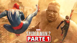 SPIDER-MAN 2 Parte 1 Español - Spider-man y Miles Morales VS Hombre de Arena (PlayStation 5)