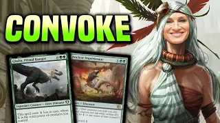 Mono Green Convoke | One of the COOLEST Decks I've seen in a while! 【 PIONEER MTG Gameplay 】