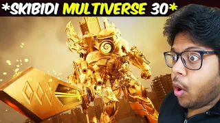 Titan ClockMan vs Counter Titan 😱 SKIBIDI TOILET MULTIVERSE 30 Reaction