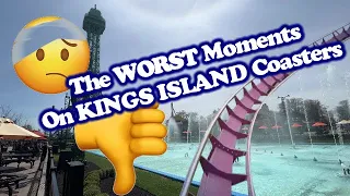 The WORST Moment On EVERY KINGS ISLAND Coaster