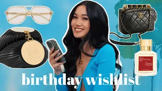 BIRTHDAY WISHLIST | MY UPDATED LUXURY PERFUME, JEWELRY, SHOES, HANDBAG WISHLIST 2022