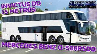 APRESENTAÇÃO E PRÉ VENDA COMIL CAMPIONE INVICTUS DD 15 METROS MERCEDES BENZ O-500RSDD - BY ALTEC MOD