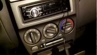 LED lighting heating a/c panel 2000-2005 Hyundai Accent