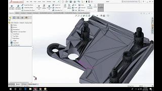 Convert STL to Solid using Solidworks | CAD CAM Tutorials by TecnisiaCAD