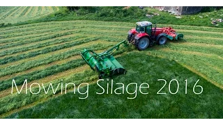 Mowing First cut silage 2016