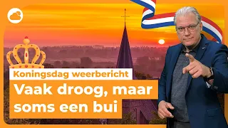 Het weer tijdens Koningsdag 2024