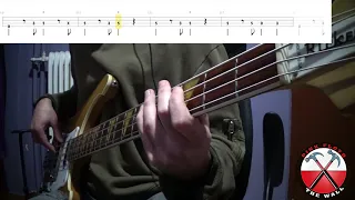 Pink Floyd Another Brick In The Wall Part Two Bass Cover (With PlayAlong Tab)