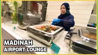 Ep.26 Madinah airport “Wellcome” Lounge Review Saudia business class Umrah Hajj Vlog 2024
