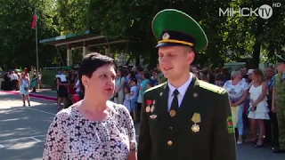 В Минске состоялся торжественный выпуск офицеров Института пограничной службы.