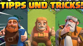 TIPPS & TRICKS FÜR ALLE DÖRFER! 😍😎 Clash of Clans * CoC [deutsch/german]