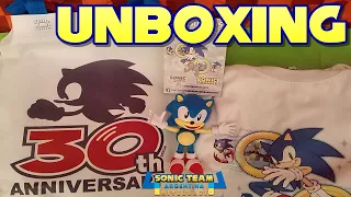 Unboxing - Bolsa Sonic 30th Anniversary