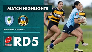 RD 5 HIGHLIGHTS: Northland v Taranaki (Farah Palmer Cup 2023)