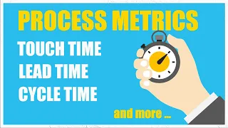 Process Metrics | Touch Time, Lead Time, Rework, Processing Time and Cycle Time explained |