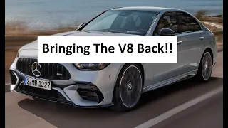 Mercedes Bringing Back The V8 for AMG! (now just needs 3 pedals)