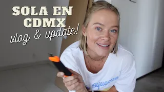 VIVIENDO SOLA EN CDMX : un fin de semana conmigo ! ( gran update de vida 👀❣️)