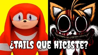 ✅ CREEPYPASTA DE SONIC + EL CHAVO DEL 8 ¿TAILS QUE HICISTE?