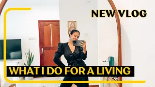 What I Do For A Living Vlog | Asherah Gomez