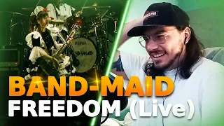 THIS DRUMS. BAND-MAID 'Freedom' (Live) | REACTION by LUL AB