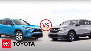 SUV Comparison: 2019 RAV4 vs CR-V | Toyota