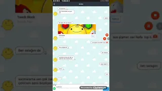 Simsimi ile laf atışması  sinir krizi gecirdim