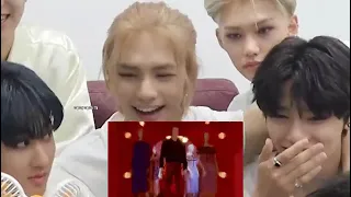 stray kids reacting to Itzy - mafia in the morning