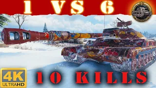 ✔️ T-22 Medium WoT ◼️ 1 VS 6 • 10 KILLS • 7.8K Damage ◼️ WoT Replays gameplay