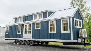 Absolutely Gorgeous Bunkhouse Handcrafted Tiny Home by Timbercraft Tiny Homes