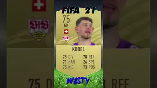 GREGOR KOBEL FIFA EVOLUTION🔥😂 #fifa #football #shorts #viral #fifa23