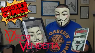 Let's check out the Brand New edition of V for Vendetta that comes with the Mask!